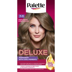 Palette Deluxe боя за коса 7-11, средно рус (1 бр.)