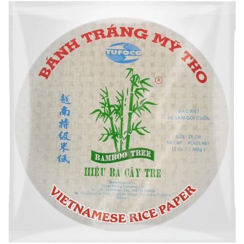 Bamboo Tree оризова хартия кръгла, 28 см (340 г)