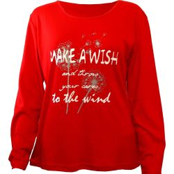 Yanev Sport Fashion дамска блуза, червена, размер XL