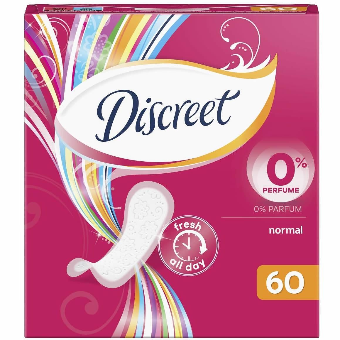 Discreet Normal Plus Discreet Normal Plus дамски превръзки на цена от 4.09 € за 60 бр ...