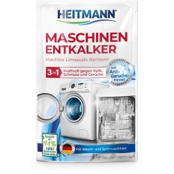 Heitmann почистващ препарат 3в1 за перални и съдомиялни (175 г)