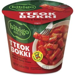 Bibigo Tteokbokki Hot & Spicy Cup оризови кексчета (125 г)