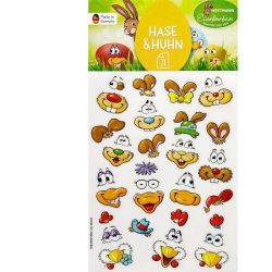 Heitmann стикери за великденския яйца 14 х 9 см, мотив 2 см (1 бр.)