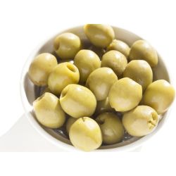 Зелени маслини без костилка с подправки, на килограм (1 кг)