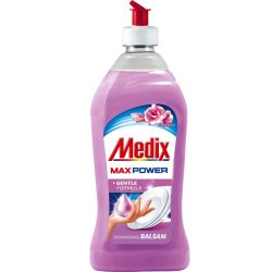 Medix Max Power Balsam Magnolia препарат за ръчно измиване на съдове с балсам (415 мл)