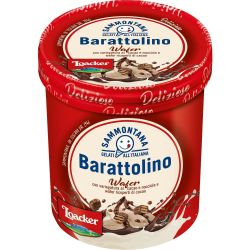Sammontana Barattolino Wafles Loacker сладолед с вафли Loacker (800 мл)