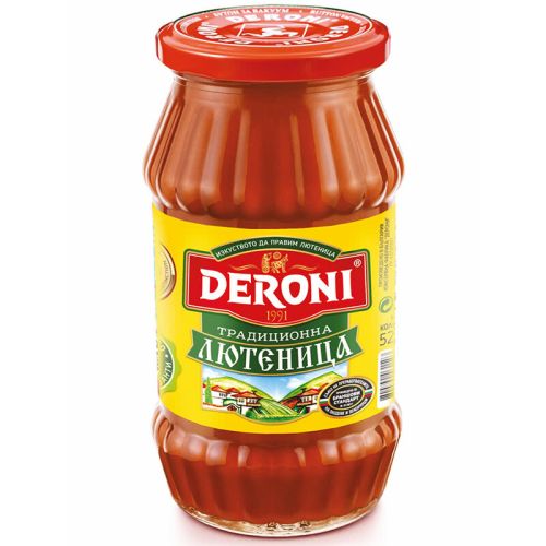 Deroni лютеница традиционна (520 г)