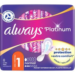 Always Platinum Normal дамски превръзки (8 бр.)