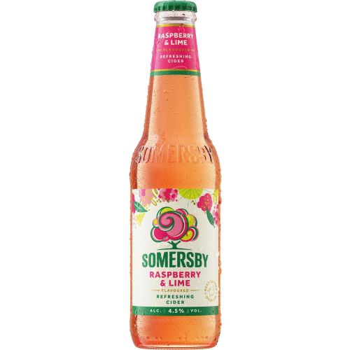 Somersby сайдер малина и лайм (330 мл)