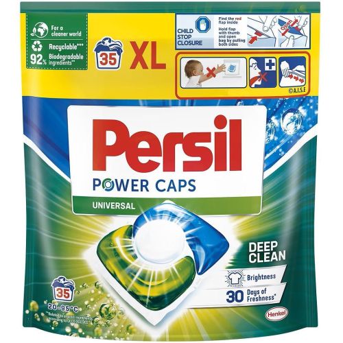 Persil Power Caps Universal гел капсули за пране, 35 пранета (35 бр.)