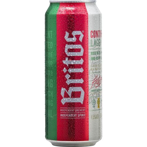 Britos бира, кен (500 мл)