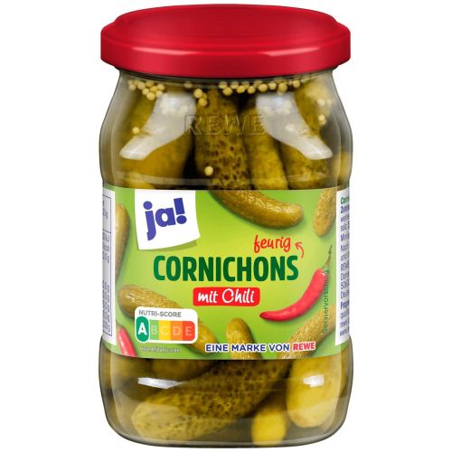 Ja! корнишони с чили (350 г)