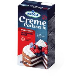 Meggle Creme Patisserie сладкарски крем с растителна мазнина (500 мл)