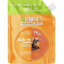 Nature of Agiva хидратиращ душ гел с екстракт от папая, пълнител (600 мл)