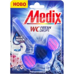 Medix WC Fresh Drops тоалетно блокче синя вода (33 г)