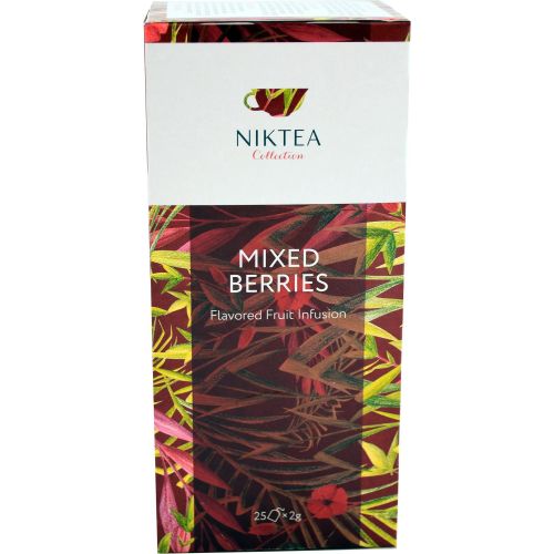 Niktea Mixed Berries плодов чай, 25 бр. х 1.75 г (43.75 г)