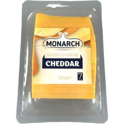 Monarch сирене чедър, слайс (150 г)