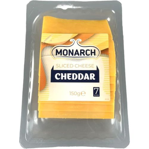 Monarch сирене чедър, слайс (150 г)