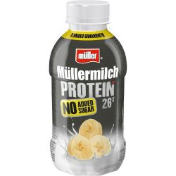 Müller протеиново мляко без захар банан с 26 г протеин (400 г)