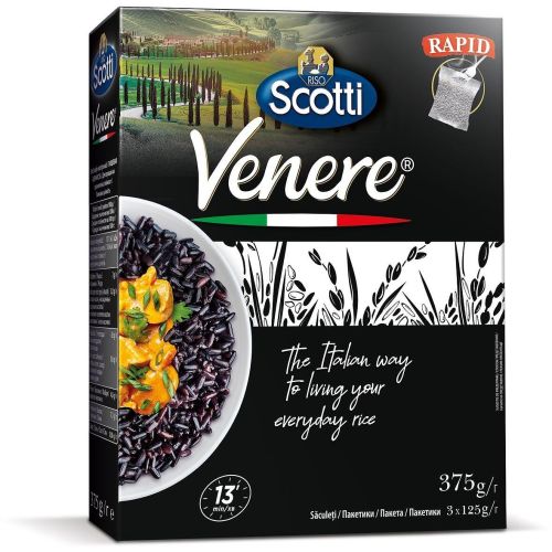 Scotti ориз венере, 3 бр. х 125 г (375 г)