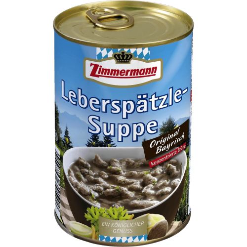 Zimmermann баварска супа с шпецле от свински дроб (400 г)