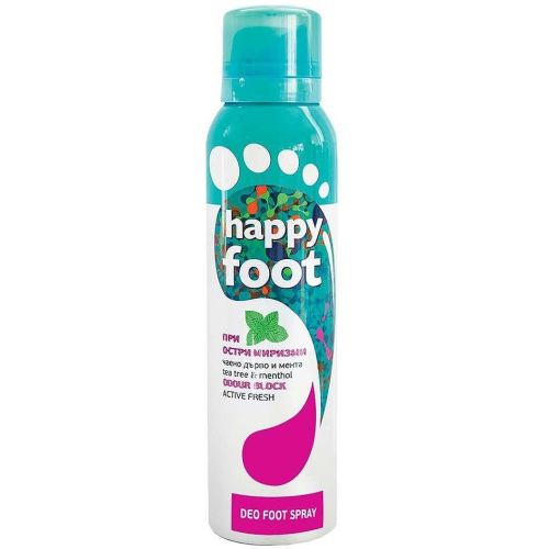 Happy Foot спрей за крака при гъбички и остри миризми (150 мл)