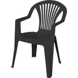 Areta Lido стол, антрацит, 57 см х 58 см х 82 см (1 бр.)