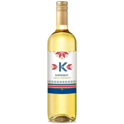 Карнобат бяло сухо вино (750 мл)