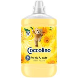 Coccolino Happy Yellow омекотител, 68 пранета (1.7 л)