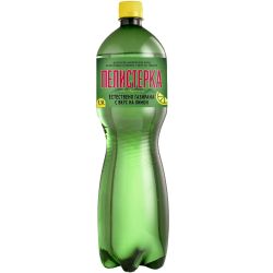 Пелистерка естествено газирана минерална вода с вкус на лимон (1.5 л)