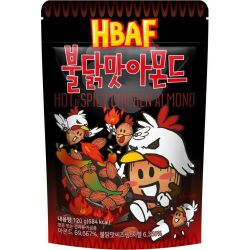 HBAF бадеми с вкус пикантно пиле (120 г)