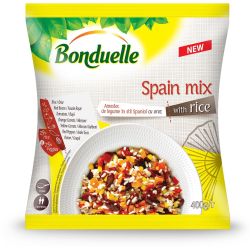 Bonduelle замразен испански микс с ориз (400 г)