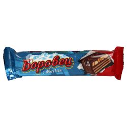Боровец вафла с какаова глазура с фъстъци (45 г)