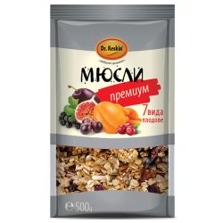 Dr. Keskin мюсли премиум със 7 вида плодове (500 г)