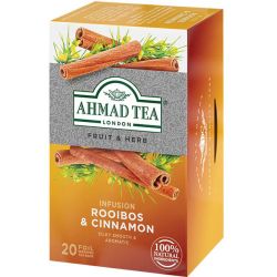 Ahmad Tea плодов билков чай ройбос и канела, 20 бр. (40 г)
