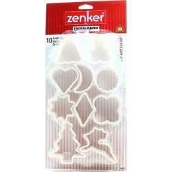 Fackelmann форми за изрязване от пластмаса (10 бр.)