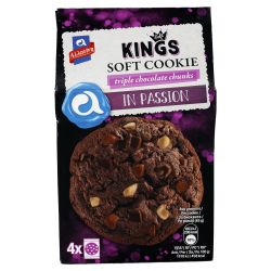 Allatini Kings бисквити с троен шоколад (160 г)
