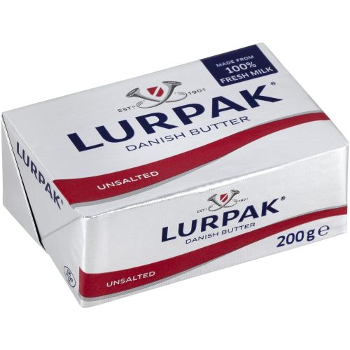 Lurpak безсолно краве масло (200 г)