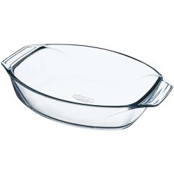 Pyrex овална тава с дръжки, 2.8 л, 35 см х 24 см х 6 см (1 бр.)