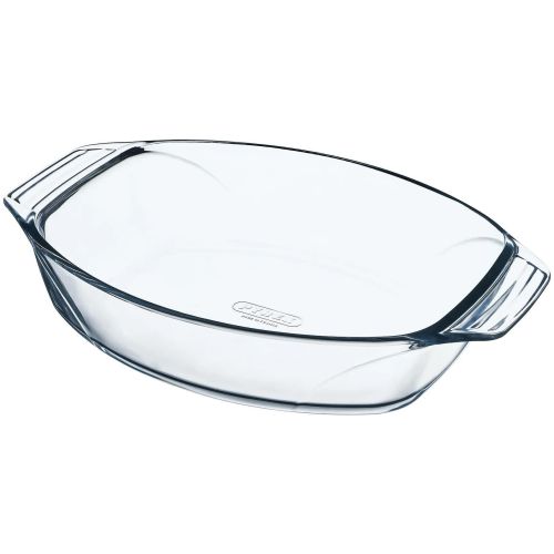 Pyrex овална тава с дръжки, 2.8 л, 35 см х 24 см х 6 см (1 бр.)