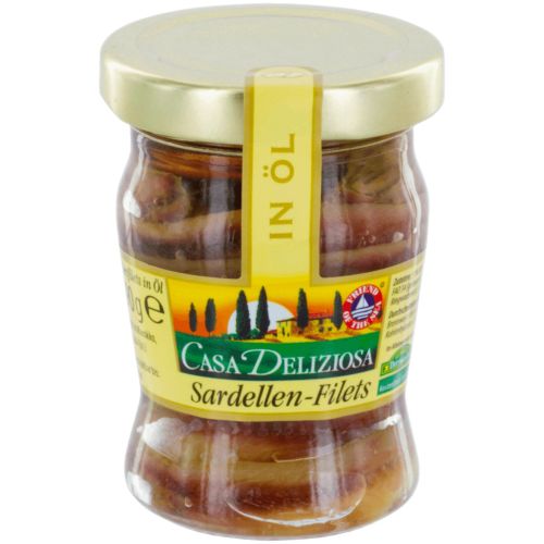 Casa Deliziosa филе от сардини (90 г)