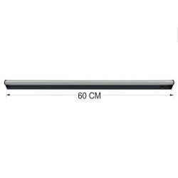 D-IL LED шина с ключ T5, 9W, 675Lm, 6000K, 600mm, черна (1 бр.)