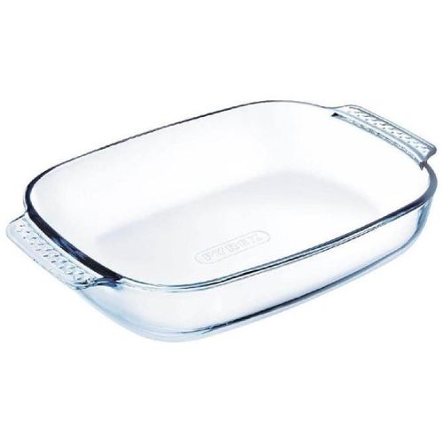 Pyrex правоъгълна тава с дръжки, 1.8 л, 30 см х 19 см (1 бр.)