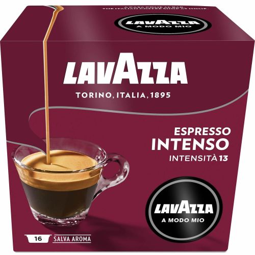 Lavazza Espresso Intenso кафе капсули съвместими с A Modo Mio (16 бр.)