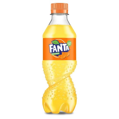 Fanta портокал газирана безалкохолна напитка (300 мл)