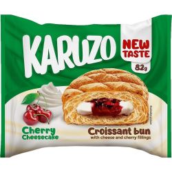 Karuzo кроасан чийзкейк череша (82 г)