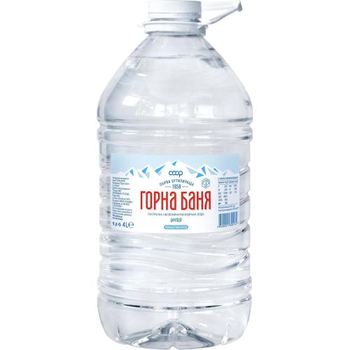 Горна Баня 1 минерална вода, туба (4 л)