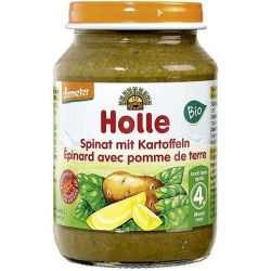 Holle био пюре със спанак и картоф (190 г)