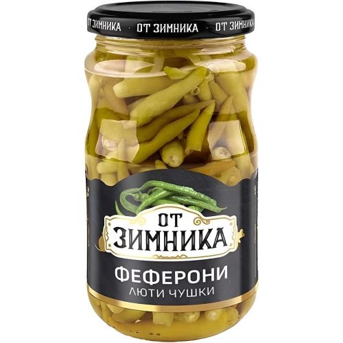 От Зимника жълти люти чушки феферони (340 г)