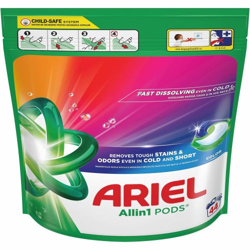 Ariel AllIn1 Pods Color капсули за цветно пране, 44 пранета (44 бр.)